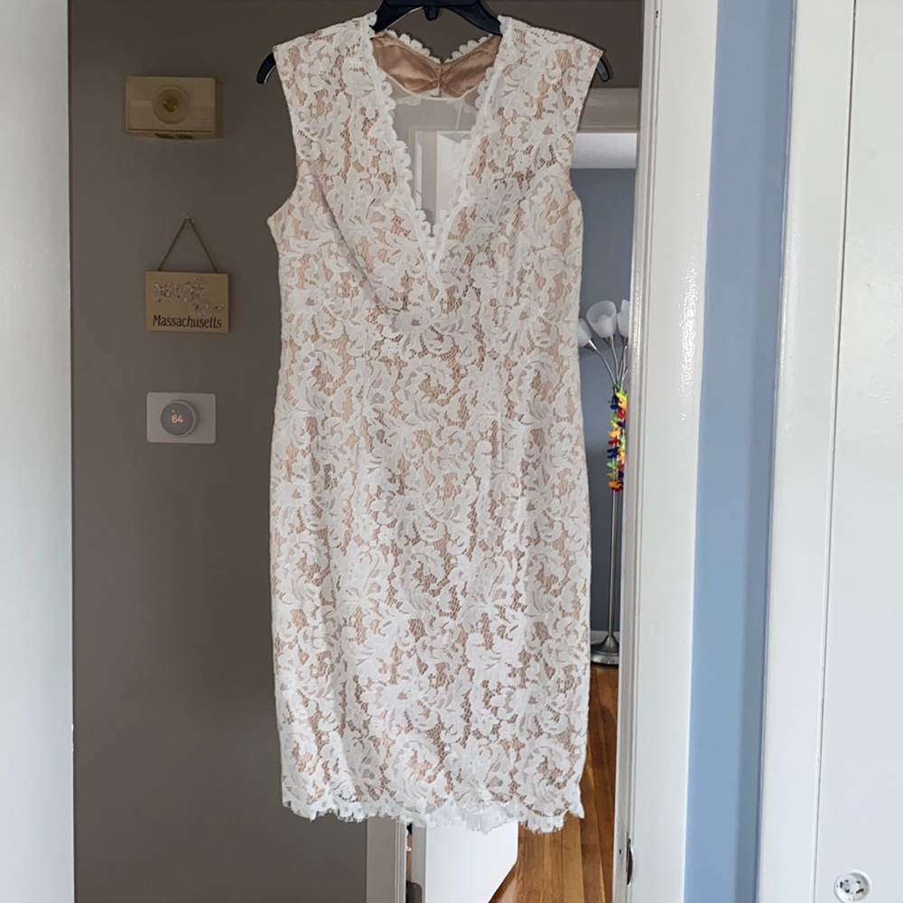 White dress